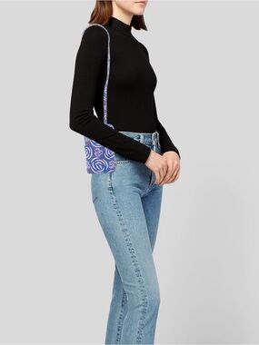 GANNI cotton canvas bag